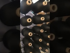 Geri dönüştürülmüş poliester yüksek elastik iplik 140d çevre dostu poliester örgü ipliği