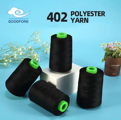 Ring Spun 100 Polyester İplik 402 603 Boyalı Renkli Ağartılmış Dikiş İpliği