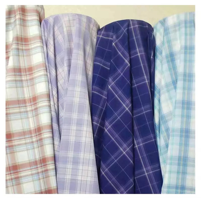 Boyalı Flanel 100 Polyester Filament Kontrol İpliği Üniforma Giguam Kumaş Yapılı
